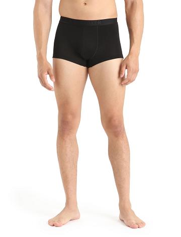 Pánské Spodní Prádlo Icebreaker Cool-Lite™ Merino Anatomica Trunks Černé | CZ 1657VRWD